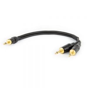 Cabo Adaptador P2 Mono Para 2 P2 Mono - 8 Metros