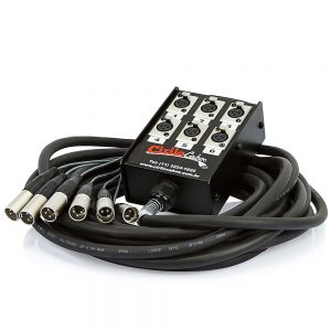 Medusa 6 Vias Montada Conectores Amphenol - 90 Metros