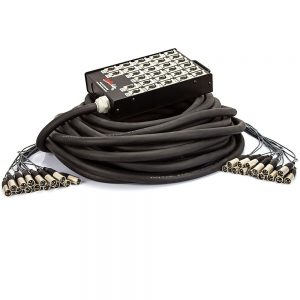 Medusa 28 Vias com Conectores XLR Neutrik - 50 Metros