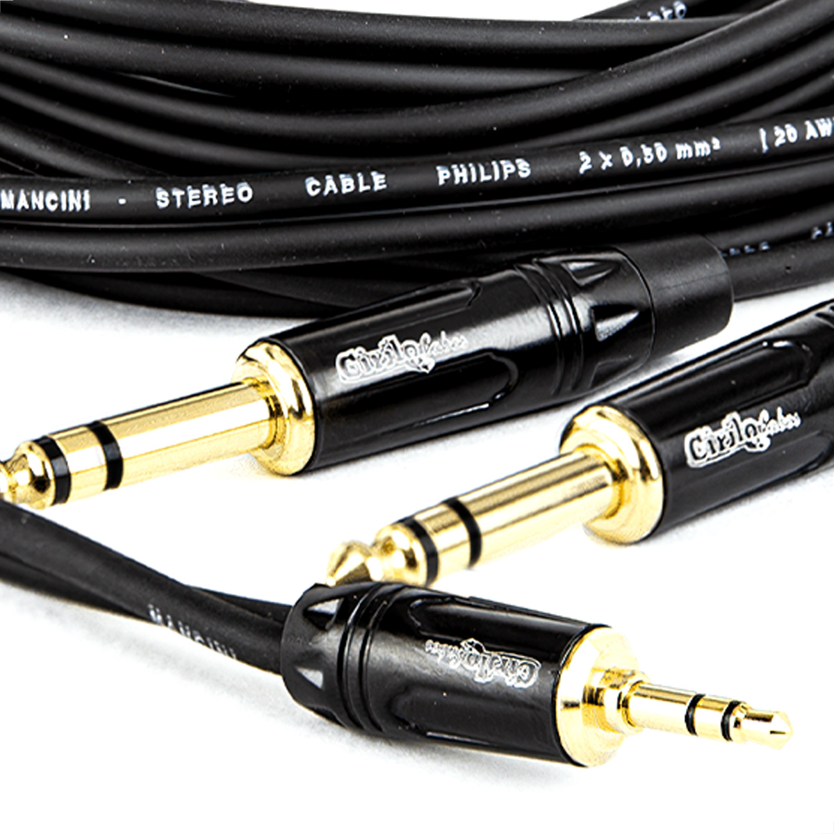 Cabo Adaptador P2 Para 2 P10 Estéreo - 1,8 Metro - Imagem 5