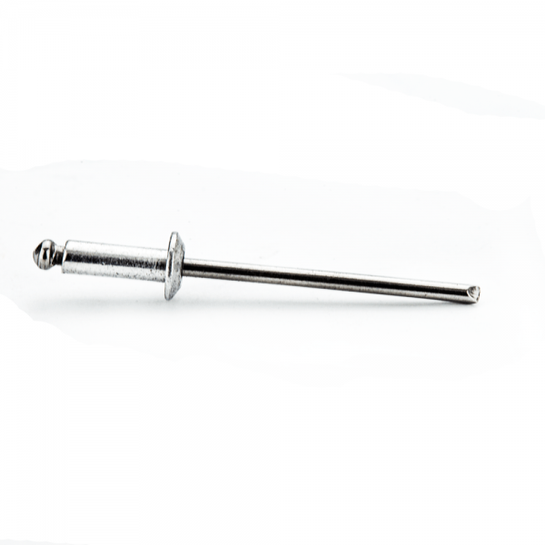 Rebite Repuxo Aluminio 3,2x10 MM Polido Belenus - 1000 un - Imagem 3