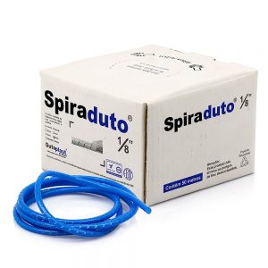 Organizador de Fios e Cabos Spiraduto 1/8 Azul - 50 Metros