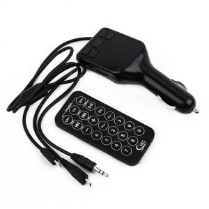 Transmissor MP3 e Pen Drive para Carro - Preto