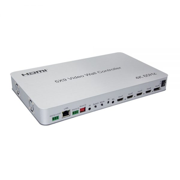 Video Wall Controlador 5X9, 4K, 9 Telas, HDMI - Imagem 2