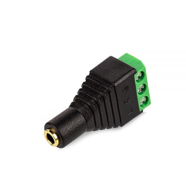 Adaptador Borne P2 Fêmea 3 vias