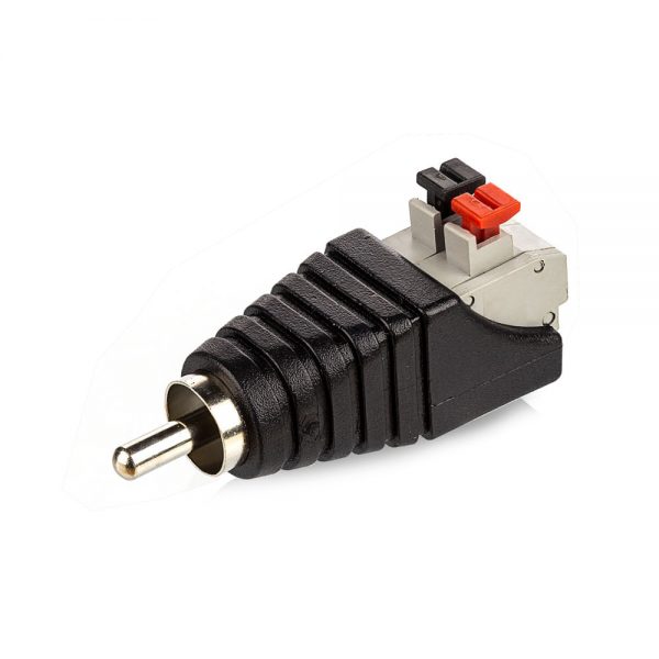 Adaptador Borne Pressão RCA - Macho