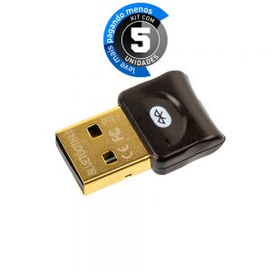 Adaptadores CSR 4.0 Bluetooth - Kit com 5