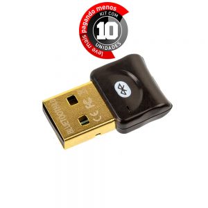 Adaptadores CSR 4.0 Bluetooth - Kit com 10