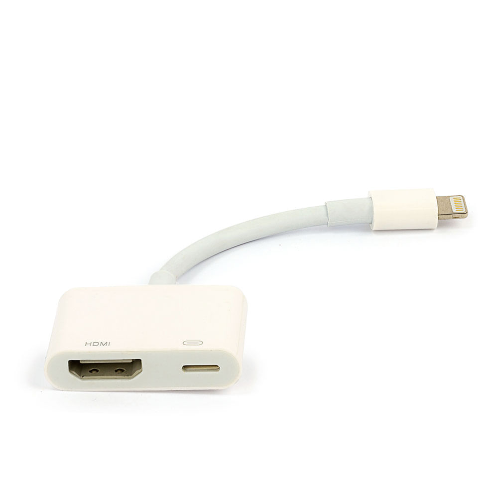 Adaptador de Áudio e Vídeo Digital para Iphone/Ipad - Imagem 2