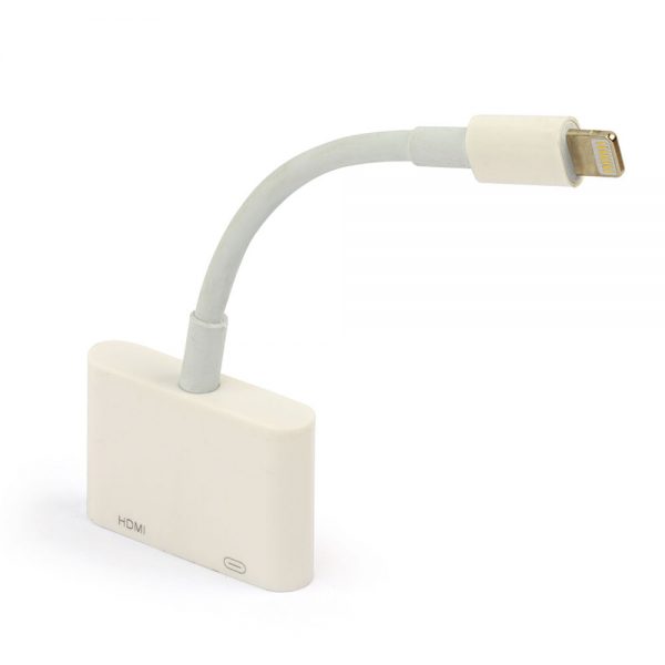 Adaptador de Áudio e Vídeo Digital para Iphone/Ipad - Imagem 3