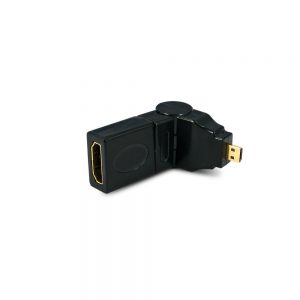Adaptador HDMI Fêmea Para Micro HDMI - Macho 360º