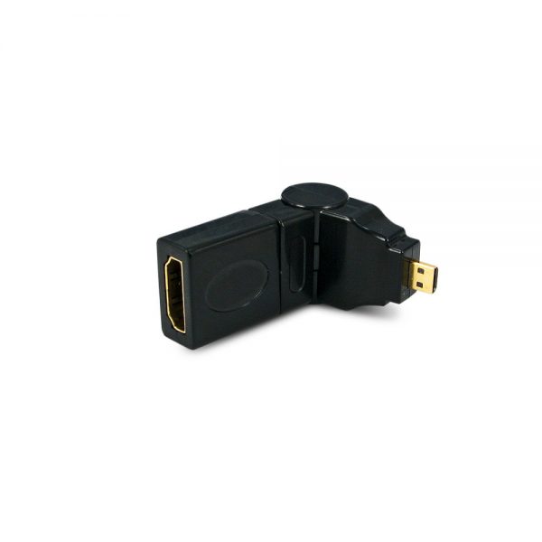 Adaptador HDMI Fêmea Para Micro HDMI - Macho 360º