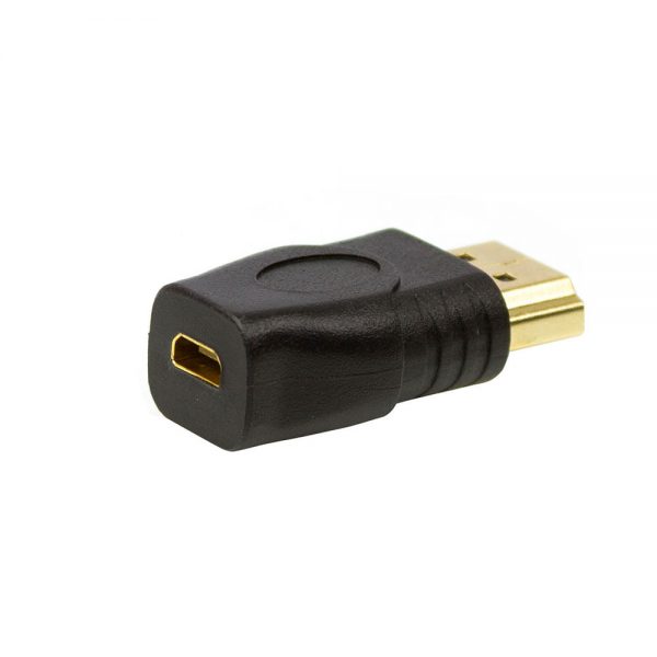 Adaptador HDMI Macho Para Micro HDMI - Fêmea - Imagem 2