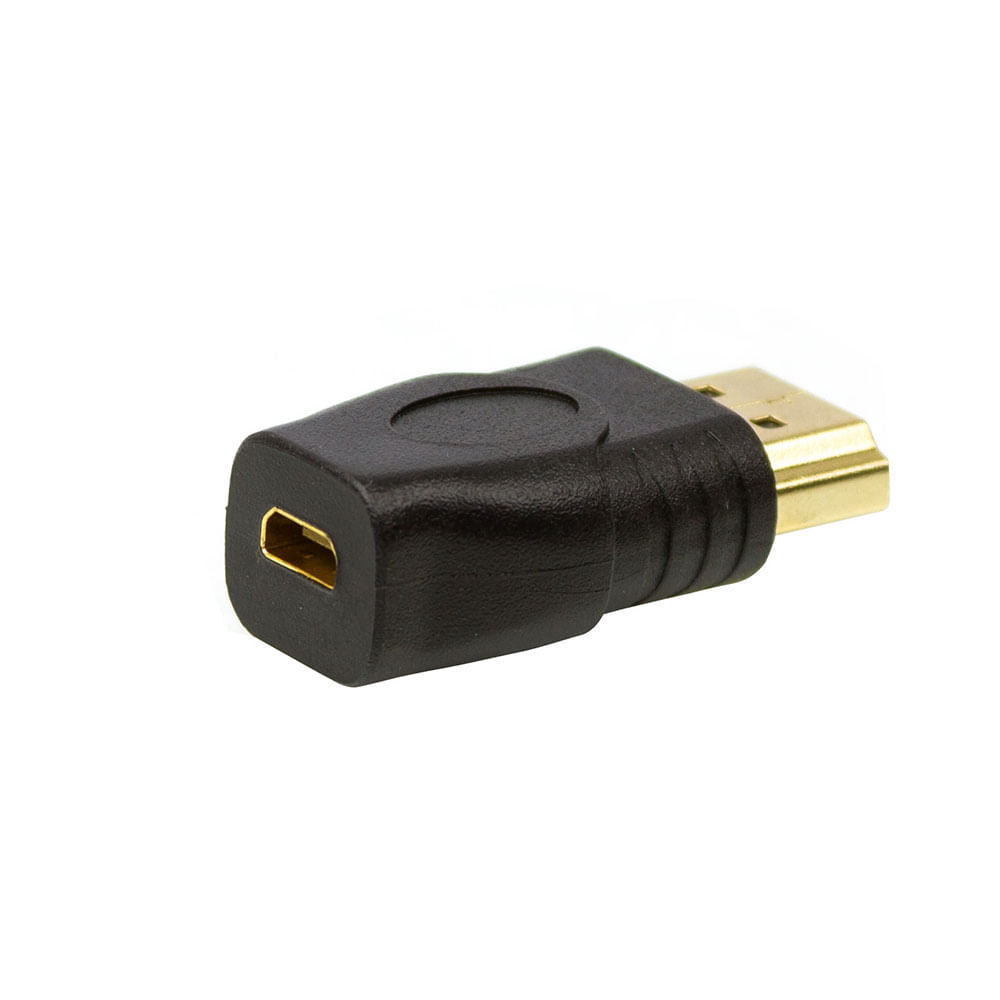 Adaptador HDMI Macho Para Micro HDMI - Fêmea - Imagem 2