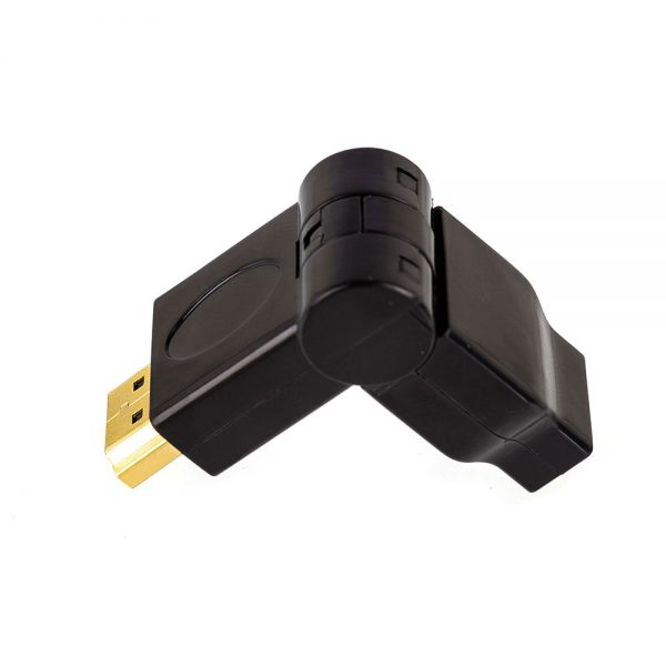 Adaptador Mini HDMI para HDMI 90°/180° Graus - Imagem 3