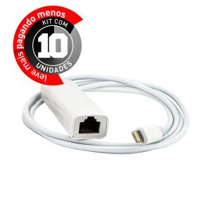 Adaptador iPhone para Rj45 Rede - Kit com 10