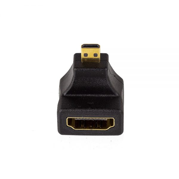 Adaptador Micro HDMI Macho para HDMI Fêmea 90° Graus - Imagem 3