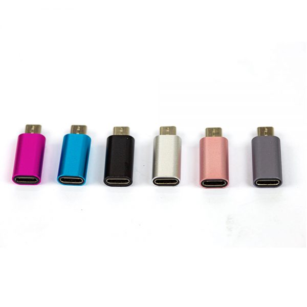 Adaptador Micro USB macho pra USB Tipo C Fêmea - Imagem 4