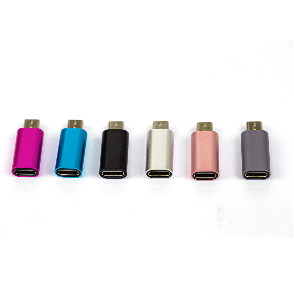 Adaptador Micro USB macho pra USB Tipo C Fêmea - Imagem 4