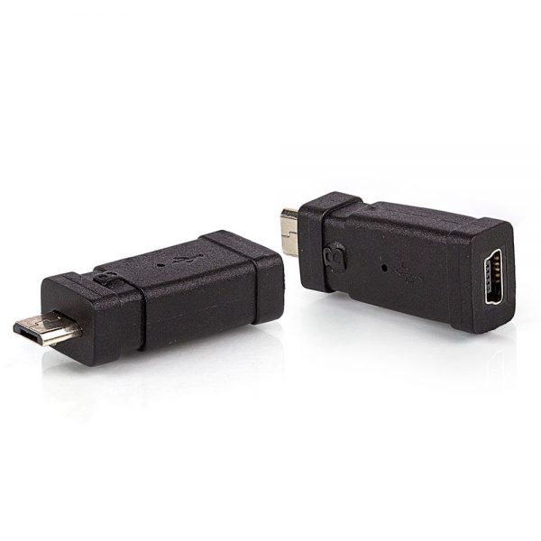 Adaptador Micro USB Para Mini USB - Fêmea