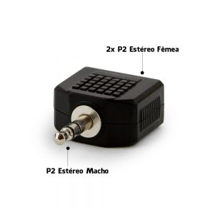 Adaptador Para Fone de Ouvido