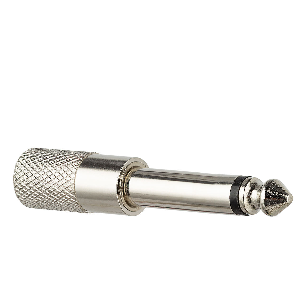 Adaptador Plug P10 Jack Niquelado Mono - Imagem 2