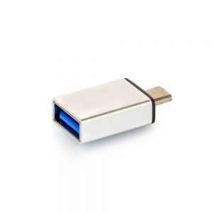 Adaptador USB Android com Função OTG - Prata