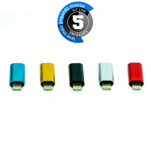 Adaptadores USB-C para iPhone - Kit com 5