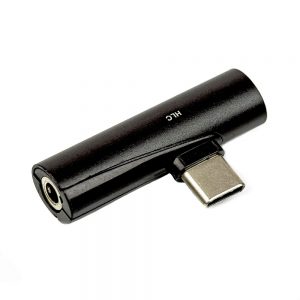 Adaptador USB Tipo-C para Fone Ouvido P2 Preto