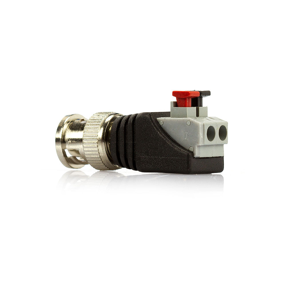 Adaptador Borne Pressão Plug BNC - Macho - Imagem 2