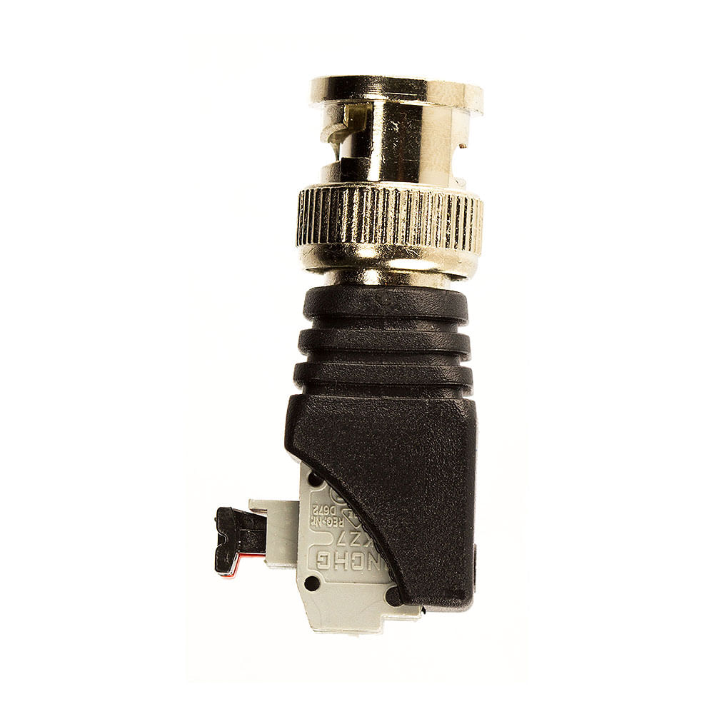 Adaptador Borne Pressão Plug BNC - Macho - Imagem 5