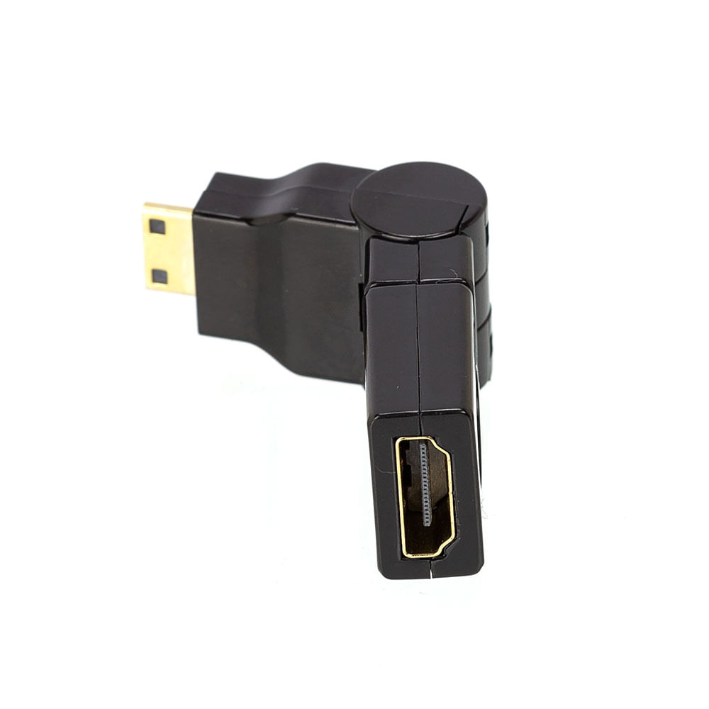 Adaptador Rotativo Mini HDMI para HDMI - Imagem 2
