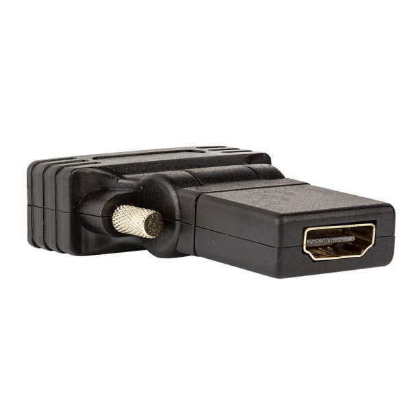 Adaptador DVI-D Macho para HDMI - Fêmea - Rotativo - Imagem 4