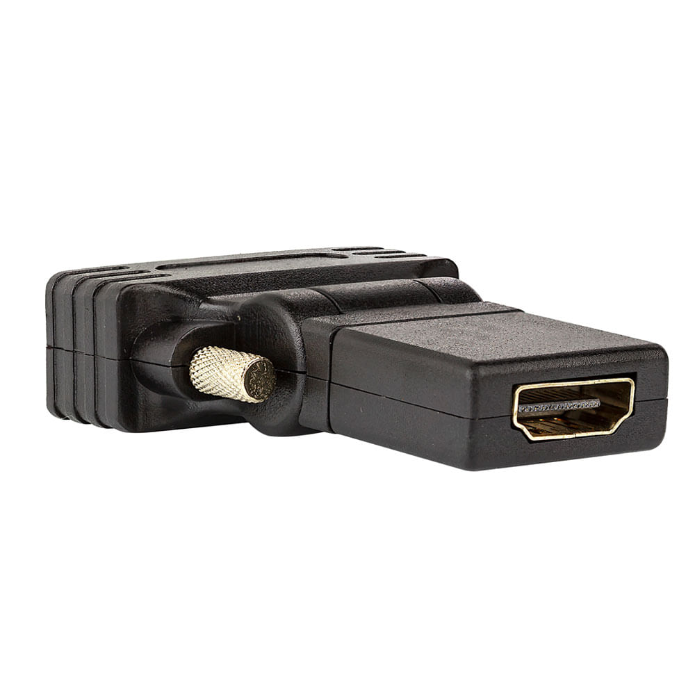 Adaptador DVI-D Macho para HDMI - Fêmea - Rotativo - Imagem 4