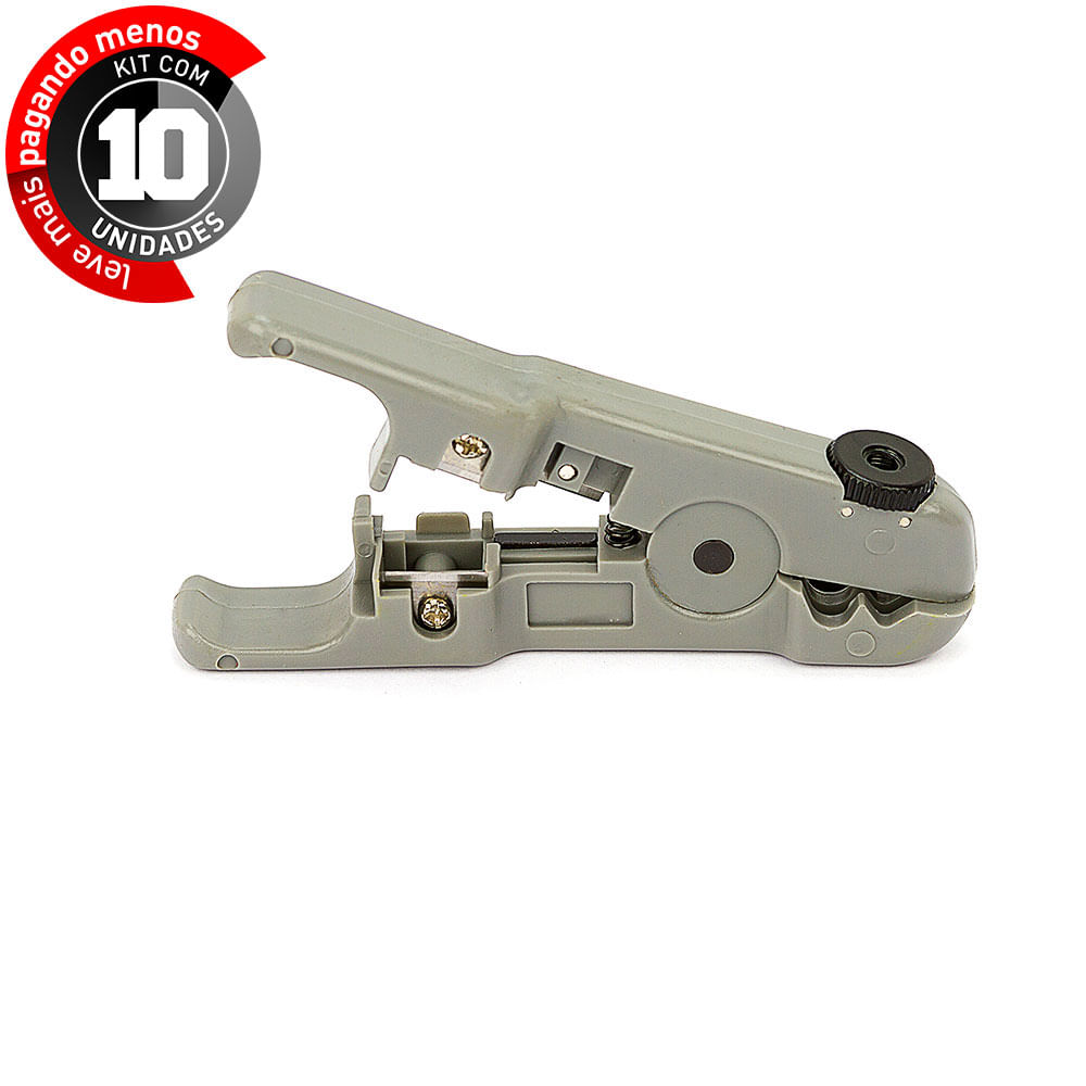 Alicates Decapador Universal de Cabos de Rede - Kit com 10