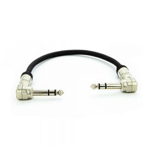 Cabo Adaptador P10 90º X P10 90º Estereo - 50 cm