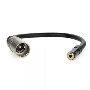 Cabo Adaptador P2 Femea para XLR Macho - 20 cm