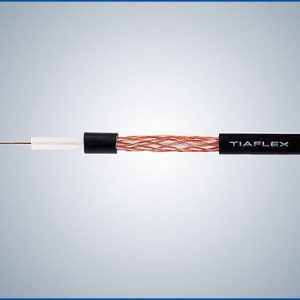 Cabo Coaxial 75 OHMS 4,00 mm - 100% Cobre - 5 Metros