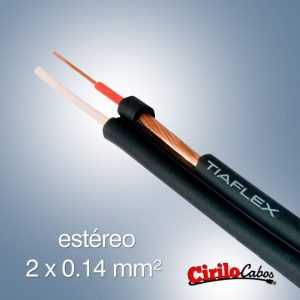 Cabo de Áudio Estereo Philips 2x0.14mm - 25 Metros