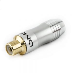 Conector RCA Fêmea Varias Cores - Prata