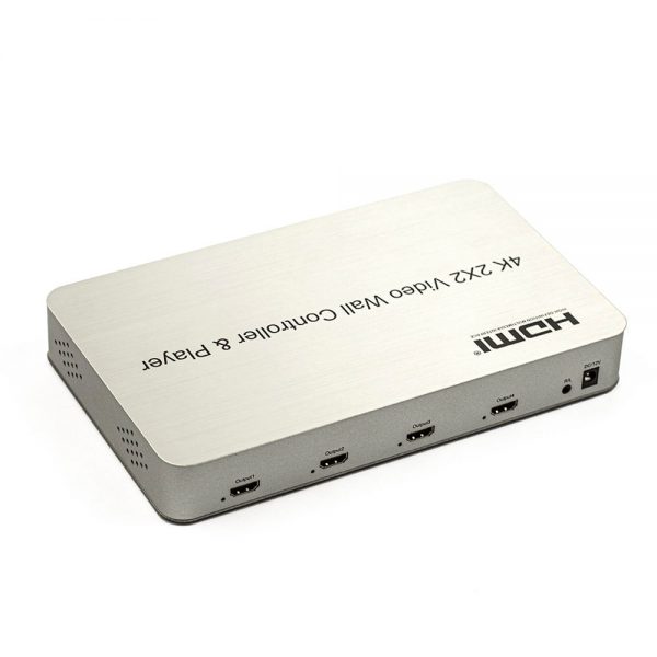 Vídeo Wall Controlador 2X2, 4K, 4 Telas, USB, HDMI - Imagem 2