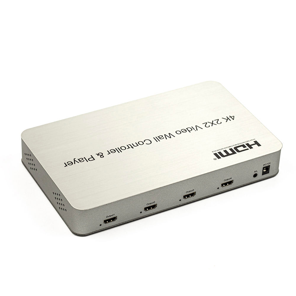 Vídeo Wall Controlador 2X2, 4K, 4 Telas, USB, HDMI - Imagem 2