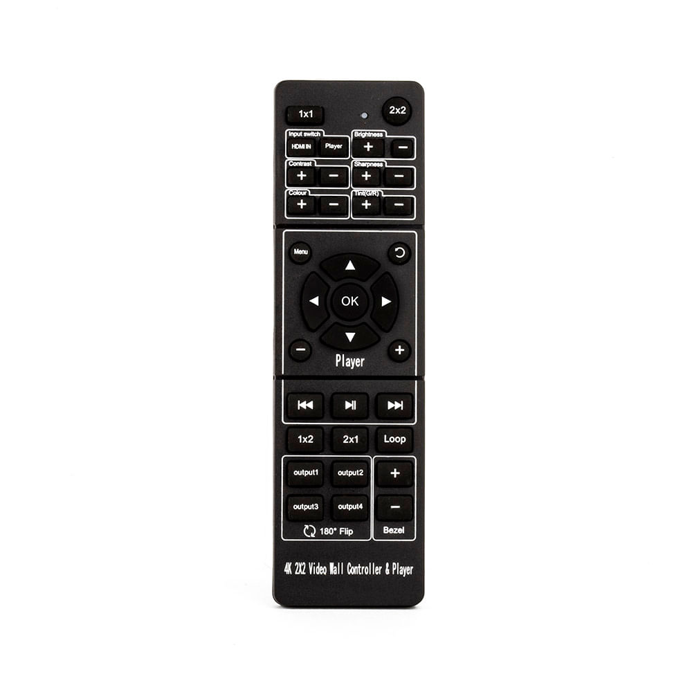 Vídeo Wall Controlador 2X2, 4K, 4 Telas, USB, HDMI - Imagem 4