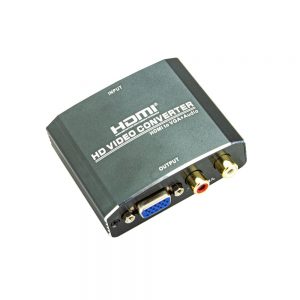 Conversor HDMI para VGA com Áudio