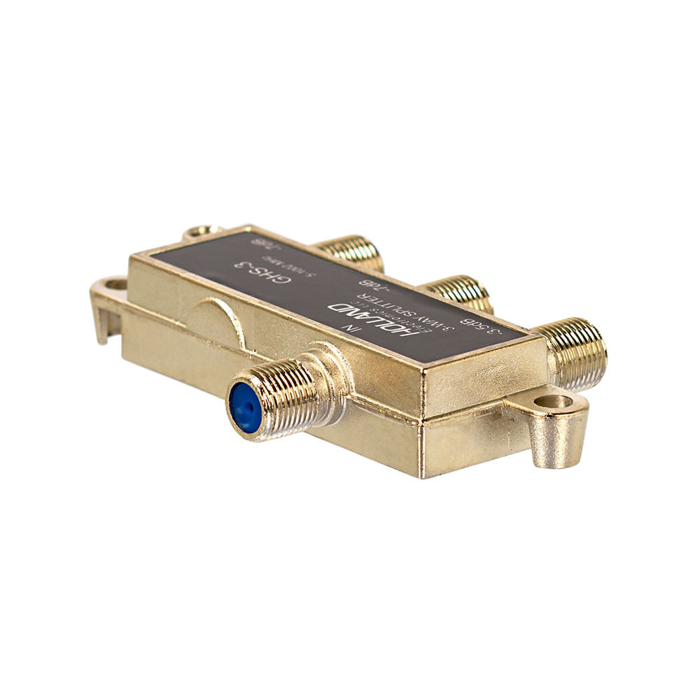 Divisor de Cabo Coaxial 1x3 Blindado - Holland - Imagem 2