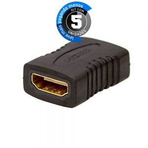 Emenda HDMI - Kit com 5