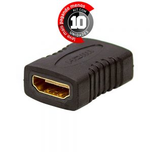 Emenda HDMI - Kit com 10