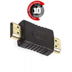 Emenda HDMI Macho Kit com 10