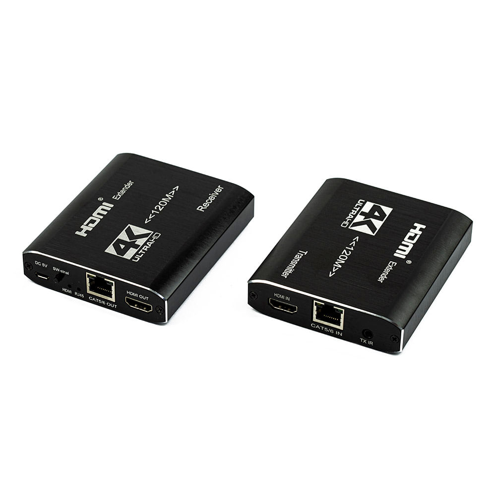 Estender HDMI 120 Metros 4K via Cabo de Rede - Imagem 2