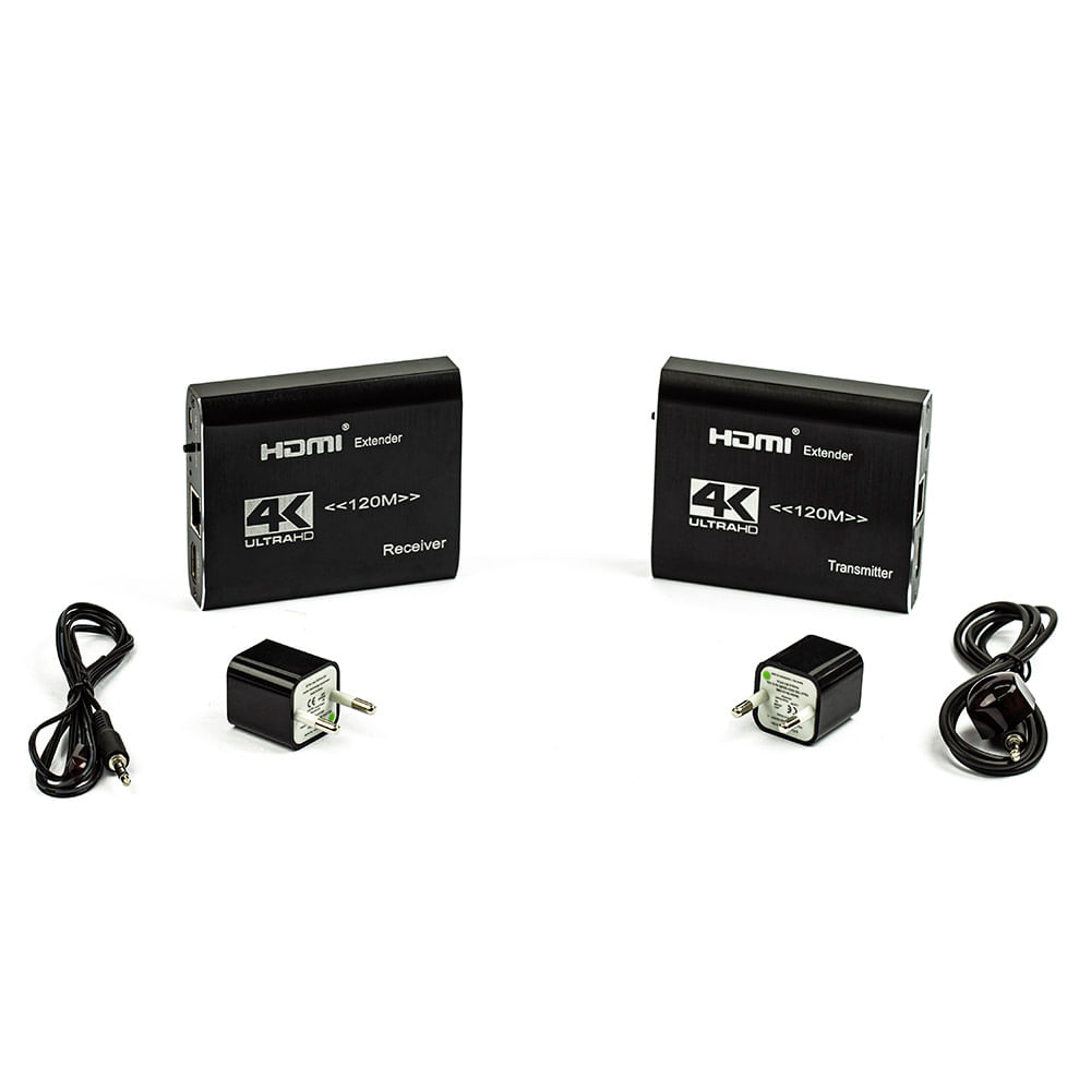 Estender HDMI 120 Metros 4K via Cabo de Rede - Imagem 3
